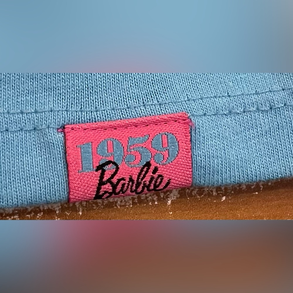 Barbie Blue Hybrid T-Shirt - Size Large